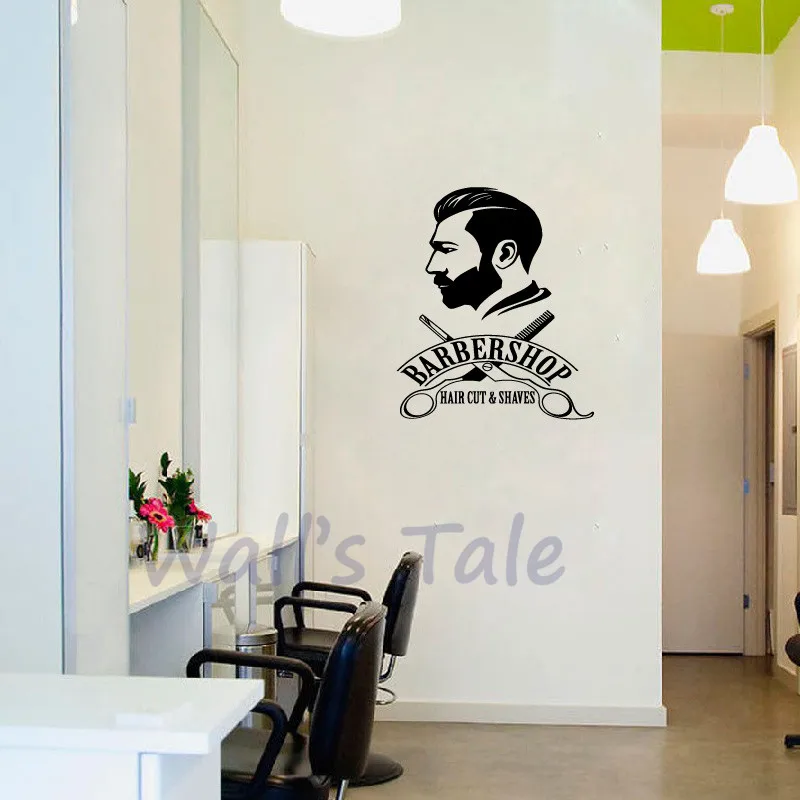 Barbershop Wall Sticker
