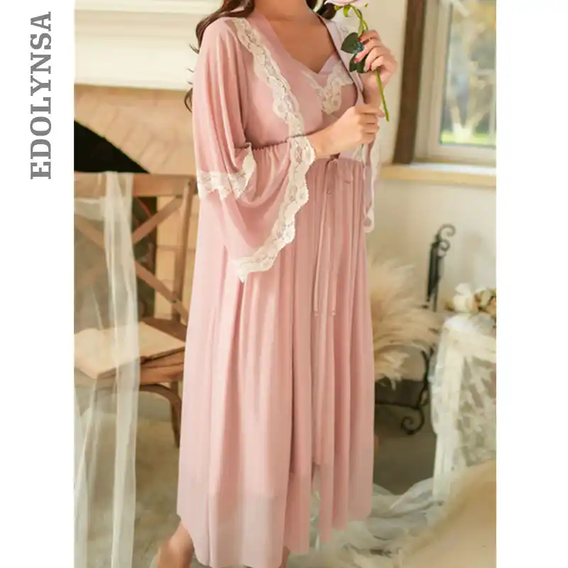 nightie and gown set