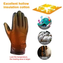 Profesjonalne Motocross z podgrzewaną wodą ręcznie rękawiczki dla motocykl samochód Auto ciężarówka kobiety rękawice motocyklowe mężczyźni sportowe rękawiczki(China)