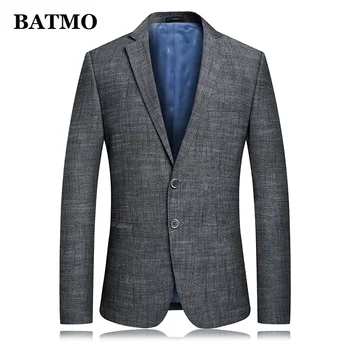 Batmo 2019 new arrival spring high quality cotton&linen gray casual thin blazer men ,men's jackets ,plus-size M-4XL 6825
Batmo 2019 new arrival spring high quality cotton&linen gray casual thin blazer men ,men's jackets ,plus-size M-4XL 6825