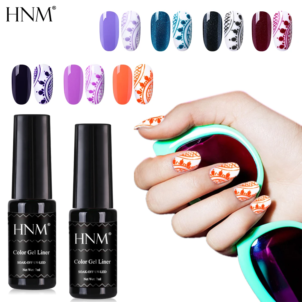 HNM 7ml Painting Gel Nail Polish Pull Line Gel Lacquer UV Soak Off Varnish Pure Nail Paint Nail Art Manicure Tools 30 Colors
HNM 7ml Painting Gel Nail Polish Pull Line Gel Lacquer UV Soak Off Varnish Pure Nail Paint Nail Art Manicure Tools 30 Colors