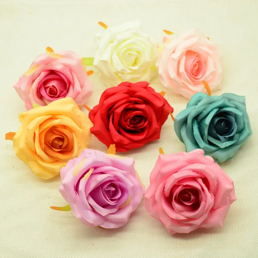 5pcs high quality Silk roses head Artificial flowers for home wedding decoration accessories diy a cap gifts box scrapbook fake
5pcs high quality Silk roses head Artificial flowers for home wedding decoration accessories diy a cap gifts box scrapbook fake
