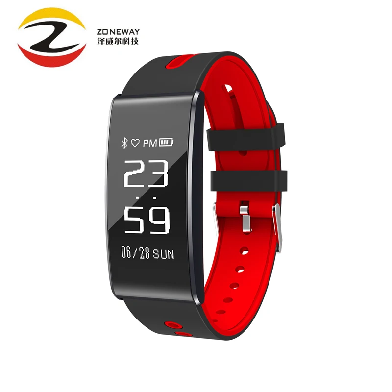 Фото Smart S13 smart WristBand IP68 waterproof Heart rate Blood Pressure measurement Pedometer Sport swim Bracelet For iOS Android |