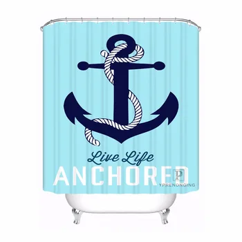 Custom Anchor Bathroom Acceptable Shower Curtain Polyester Fabric Bathroom Curtain #180320-01-143
Custom Anchor Bathroom Acceptable Shower Curtain Polyester Fabric Bathroom Curtain #180320-01-143