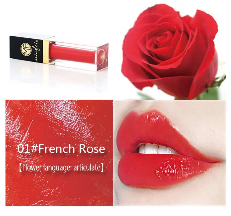 MINFEI 8 Colors 5ml Lip Gloss Ice Cream Velvet Matte Lasting Pigment Moisturizing Makeup Lipstick Lip Glaze Non-stick cup TSLM2
MINFEI 8 Colors 5ml Lip Gloss Ice Cream Velvet Matte Lasting Pigment Moisturizing Makeup Lipstick Lip Glaze Non-stick cup TSLM2