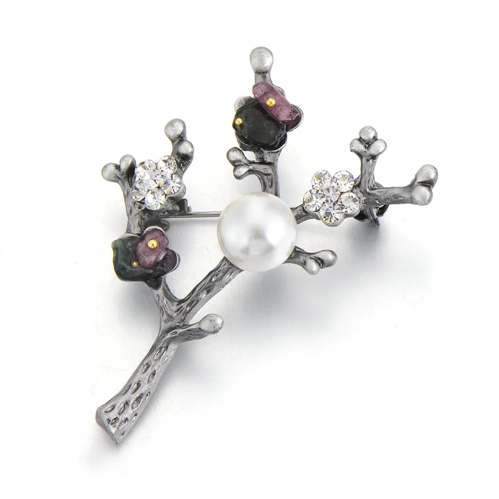 IYOE Brand Red Beads Vintage Plum Flower Brooch Pin for Women Simple Antique Silver Color Retro Tree Brooches Jewelry Gifts
IYOE Brand Red Beads Vintage Plum Flower Brooch Pin for Women Simple Antique Silver Color Retro Tree Brooches Jewelry Gifts
