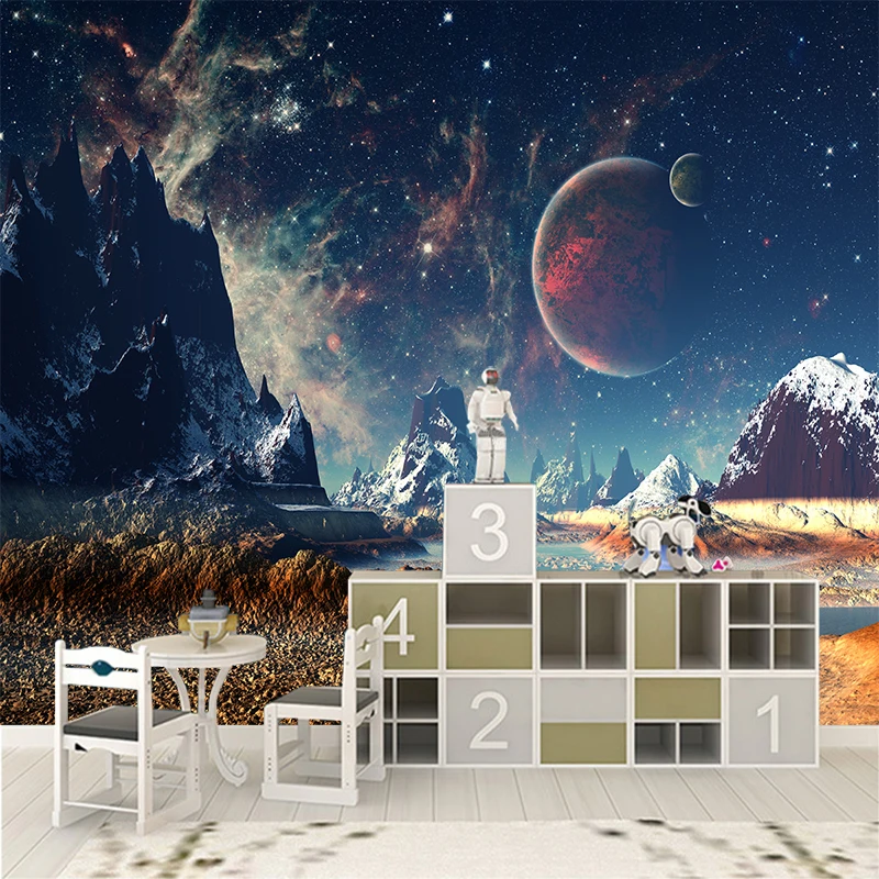 3D Custom Canvas Wall Decoration Fantasy World Poster Space Snowy Moon Wall Stickers Mural Starry Sky Wallpaper Home Decor
3D Custom Canvas Wall Decoration Fantasy World Poster Space Snowy Moon Wall Stickers Mural Starry Sky Wallpaper Home Decor