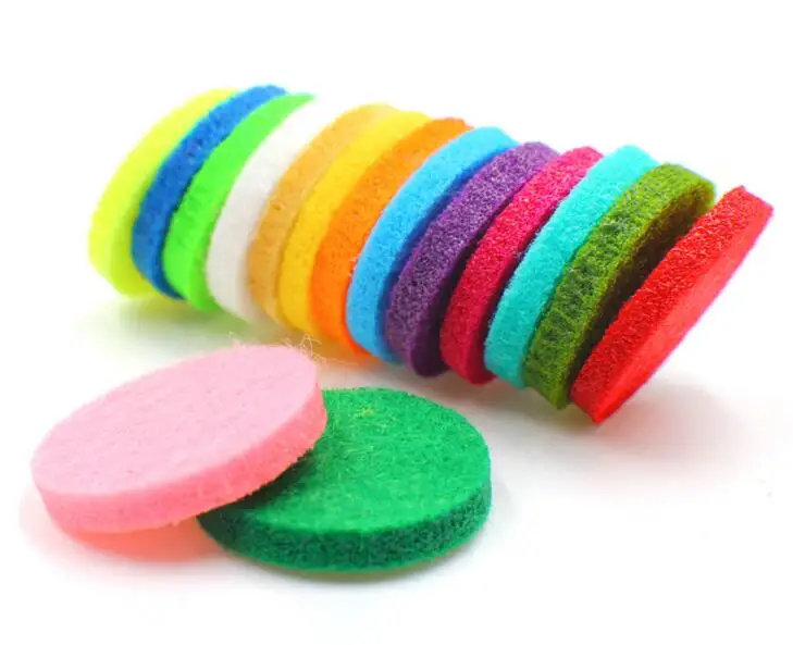 100pcs/lot Dia. 22.5mm Round Colorful Aromatherapy Felt Pads Fit for Diffuser Perfume 30MM Round Locket
100pcs/lot Dia. 22.5mm Round Colorful Aromatherapy Felt Pads Fit for Diffuser Perfume 30MM Round Locket