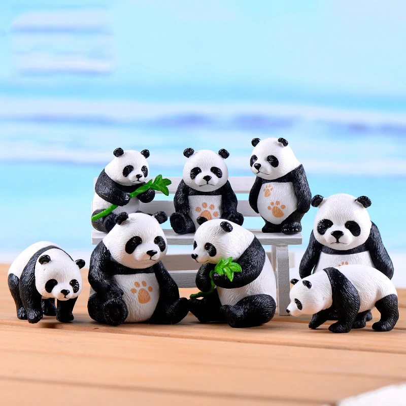 ZOCDOU 2 Piece Panda Bear Cat China Rare Animal Small Model Statue Figurine Little Crafts Figure Ornament Miniatures Home Decor
ZOCDOU 2 Piece Panda Bear Cat China Rare Animal Small Model Statue Figurine Little Crafts Figure Ornament Miniatures Home Decor