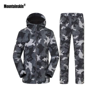 Mountainskin Men's Women's Winter Outdoor Sports Sets Camping Hiking Windproof Thermal Fleece Jacket,Pants Brand Clothing VA319
Mountainskin Men's Women's Winter Outdoor Sports Sets Camping Hiking Windproof Thermal Fleece Jacket,Pants Brand Clothing VA319