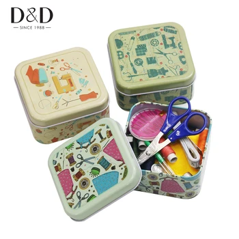 Metal Sewing Kits Box Needles Threads Buttons Scissors Thimble Multi-function Home Travel Necessary Sewing Tools Christmas Gift
Metal Sewing Kits Box Needles Threads Buttons Scissors Thimble Multi-function Home Travel Necessary Sewing Tools Christmas Gift