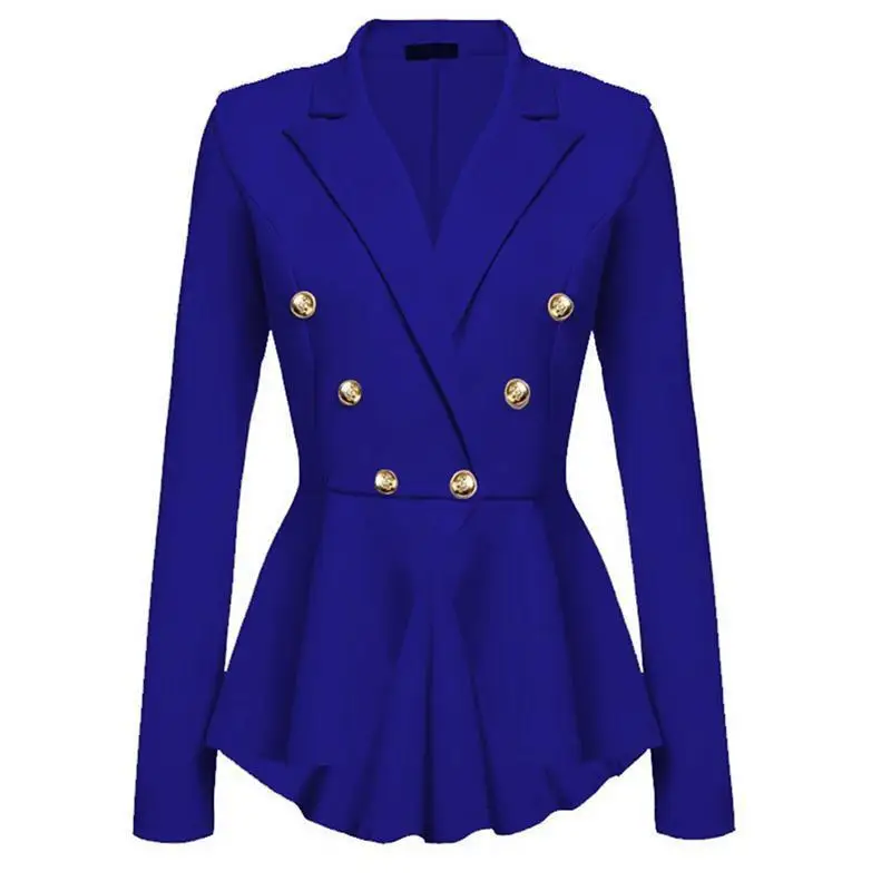 2017 Women Double Breasted Gold Button Military Blazer Ladies Coat Formal Jacket
2017 Women Double Breasted Gold Button Military Blazer Ladies Coat Formal Jacket