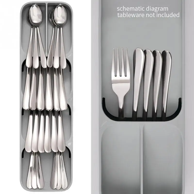 Kitchen Drawer Organizer Tray Spoon Cutlery Separation Finishing Storage Box Cut Multi-layer Storage Box Fork Kitchen Drawer
Kitchen Drawer Organizer Tray Spoon Cutlery Separation Finishing Storage Box Cut Multi-layer Storage Box Fork Kitchen Drawer