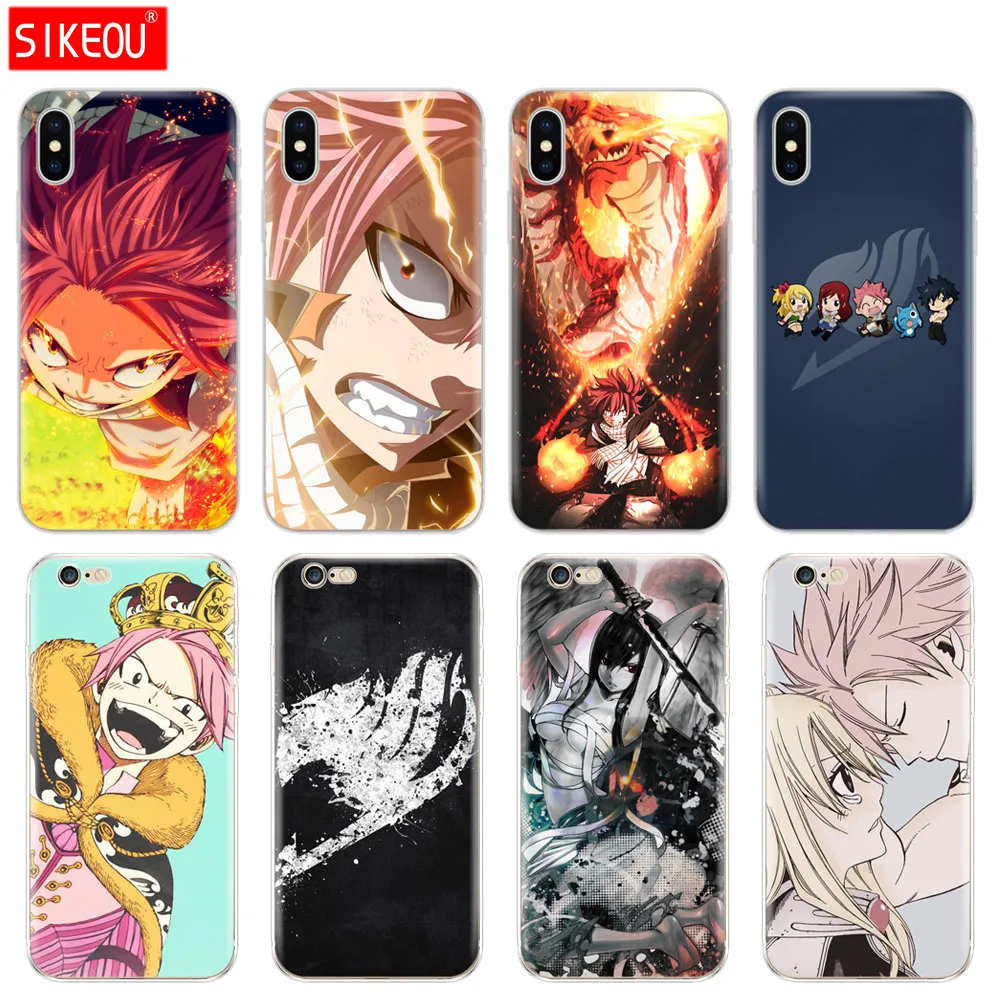 Silicone Cover Phone Case For Iphone 6 X 8 7 6s 5 5s SE Plus 10 XR XS Max Case Anime Fairy Tail Hot Blood
Silicone Cover Phone Case For Iphone 6 X 8 7 6s 5 5s SE Plus 10 XR XS Max Case Anime Fairy Tail Hot Blood