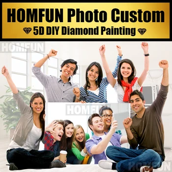 HOMFUN Photos Custom!!! Make Your Own Diamond Painting Full Drill Diamond Rhinestone DIY Painting embroidery Cross Stitch Pasted
HOMFUN Photos Custom!!! Make Your Own Diamond Painting Full Drill Diamond Rhinestone DIY Painting embroidery Cross Stitch Pasted
