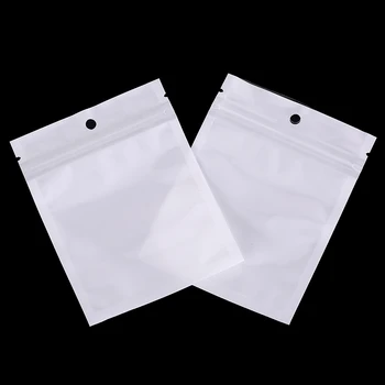 100pcs Resealable Waterproof Zipper Plastic Bags Ziplock Zip Lock Bags Package With Hang Hole Packaging Pouches
100pcs Resealable Waterproof Zipper Plastic Bags Ziplock Zip Lock Bags Package With Hang Hole Packaging Pouches