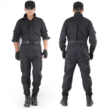 Suits Hunting-Clothes Combat Outfit Military-Suit Army Outdoor Black Tactical CS Hawk