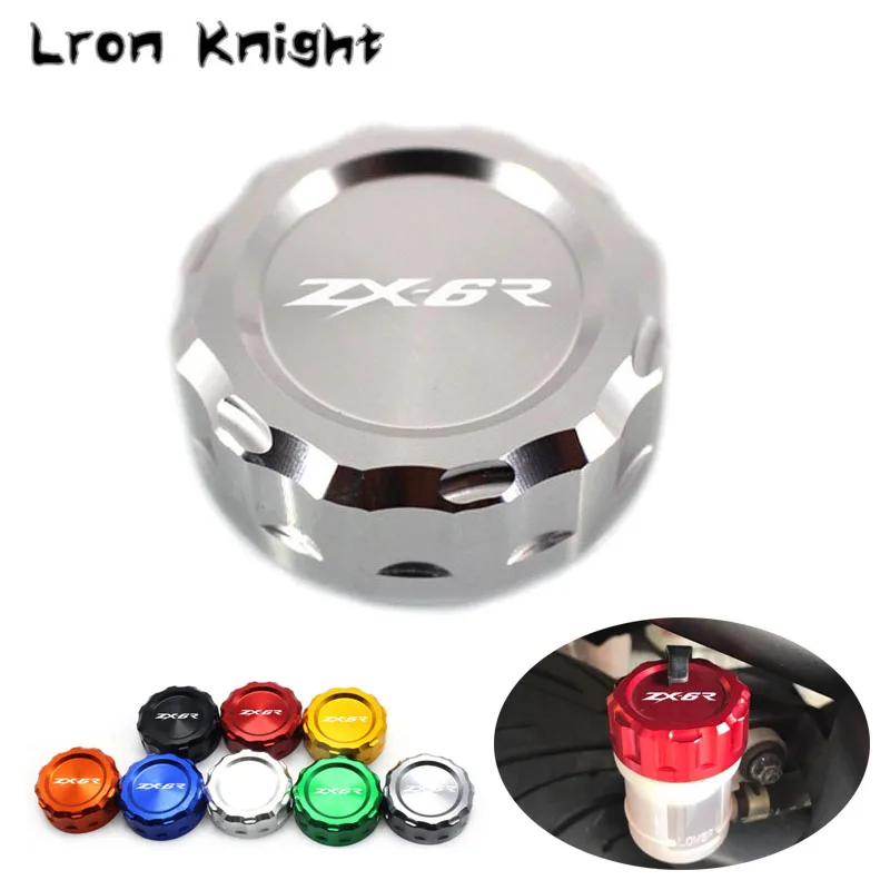 For KAWASAKI NINJA ZX-6R ZX6R ZX 6R 2007-2014 2008 2009 Motorcycle Accessories CNC Rear Brake Reservoir Cover Caps LOGO Z650
For KAWASAKI NINJA ZX-6R ZX6R ZX 6R 2007-2014 2008 2009 Motorcycle Accessories CNC Rear Brake Reservoir Cover Caps LOGO Z650