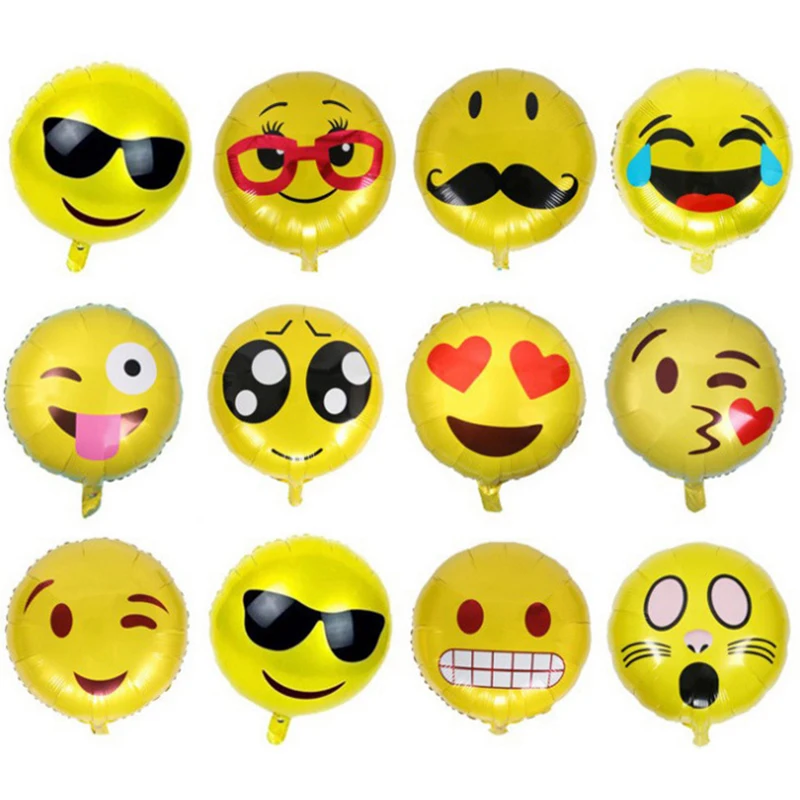 Emoticons Foil Ballons Wedding Decor 1PC Emoji Birthday Party Expression Balloons Party Decoration 18Inch Helium Balloon
Emoticons Foil Ballons Wedding Decor 1PC Emoji Birthday Party Expression Balloons Party Decoration 18Inch Helium Balloon