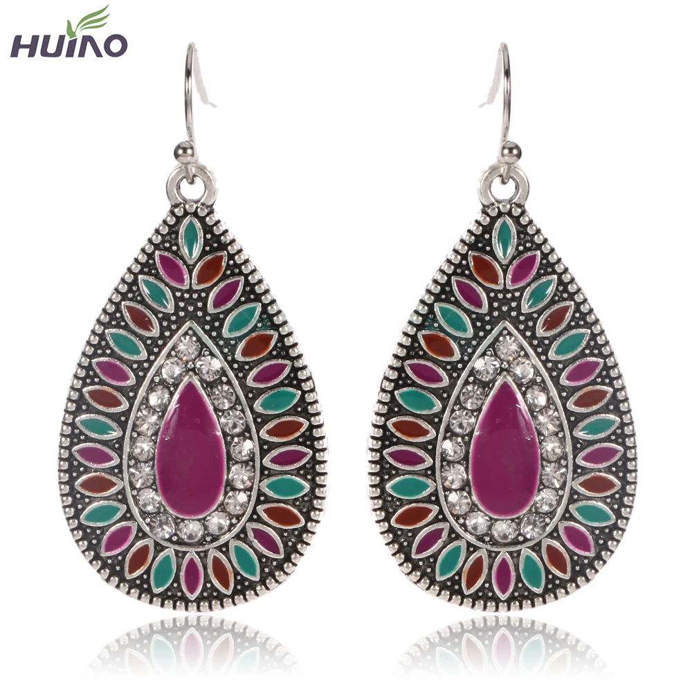 Vintage Bohemia Drop Earrings For Women Colorful Dangle Earring des boucles d'oreilles Fashion Jewelry Accessories
Vintage Bohemia Drop Earrings For Women Colorful Dangle Earring des boucles d'oreilles Fashion Jewelry Accessories