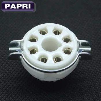 Lot/10PCS Ceramic K8A Silver-Plated 8Pin Vacuum Tube Socket Chassis Mount Audio Amplifier KT88 EL34 6L6 274B CV181
Lot/10PCS Ceramic K8A Silver-Plated 8Pin Vacuum Tube Socket Chassis Mount Audio Amplifier KT88 EL34 6L6 274B CV181
