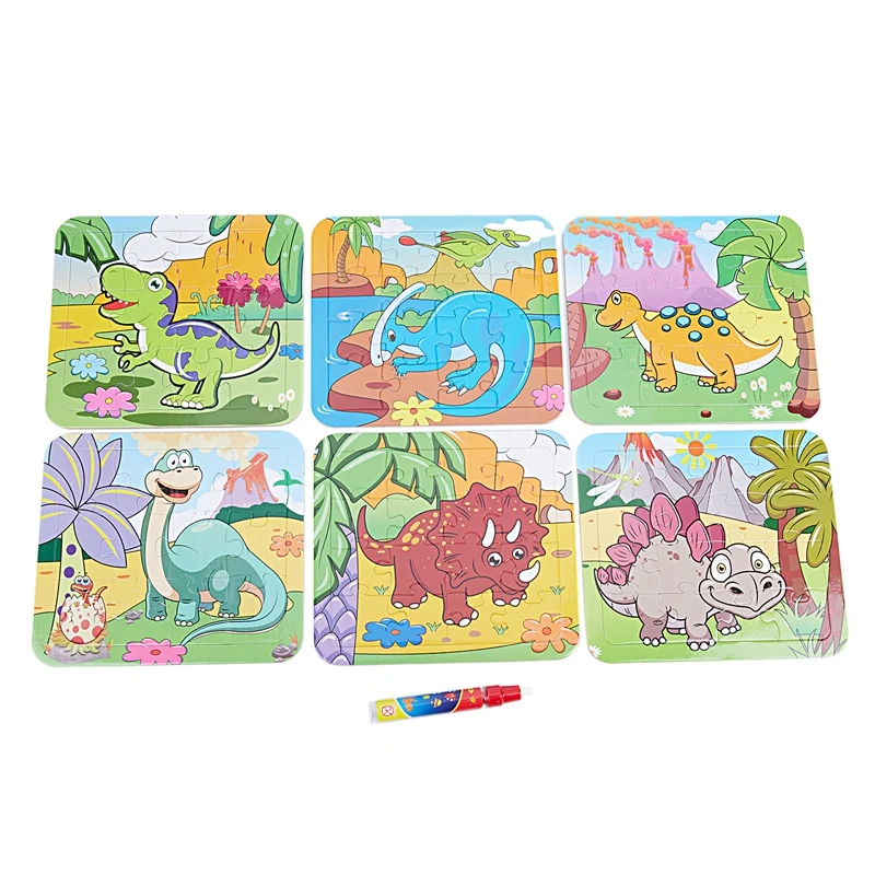 COOLPLAY Cartoon Water Drawing Board and Magic Pen 3D Doodle Board Animal Paper board Educational Puzzle Toys For Kids
COOLPLAY Cartoon Water Drawing Board and Magic Pen 3D Doodle Board Animal Paper board Educational Puzzle Toys For Kids