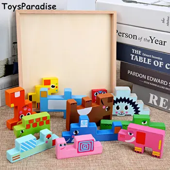 3D Animals Building Blocks Geometric Shape Matching Blocks Cartoon Creature Puzzle Blocks Wooden Toys For Kids Box Educational
3D Animals Building Blocks Geometric Shape Matching Blocks Cartoon Creature Puzzle Blocks Wooden Toys For Kids Box Educational