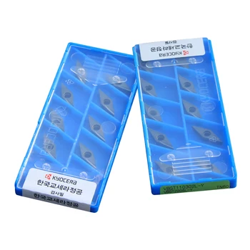 10PCS VBGT110302R-Y TN60 VBGT110304L-Y TN60 VBGT110302R Kyocera CNC Blade lathe cutting tools CNC carbide cutting tool inserts
10PCS VBGT110302R-Y TN60 VBGT110304L-Y TN60 VBGT110302R Kyocera CNC Blade lathe cutting tools CNC carbide cutting tool inserts