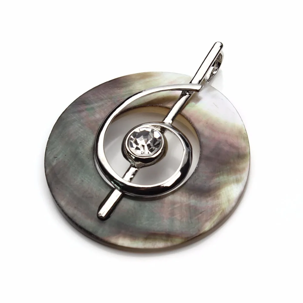 LOULEUR 1PC Crystal Music Symbol Shape Natural Round Locket Mother of Pearl Shell Pendant Beads for DIY Jewelry Making Findings
LOULEUR 1PC Crystal Music Symbol Shape Natural Round Locket Mother of Pearl Shell Pendant Beads for DIY Jewelry Making Findings