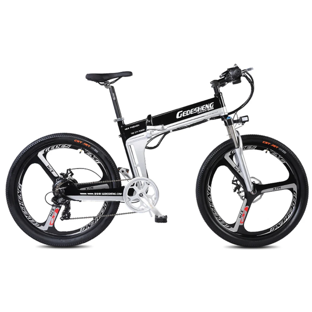 26 Inches Aluminum Alloy Folding Electric Mountain Bike,Double Hydraulic Disc Brake, Suspension Fork, Lithium Battery Bicycle
26 Inches Aluminum Alloy Folding Electric Mountain Bike,Double Hydraulic Disc Brake, Suspension Fork, Lithium Battery Bicycle