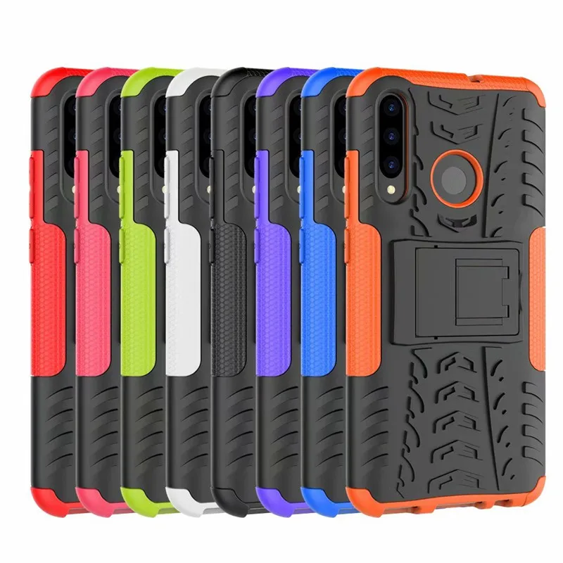 Чехол PSmart Plus 2019 для Huawei P Smart задняя крышка из силикона ТПУ ПК подставка броня
