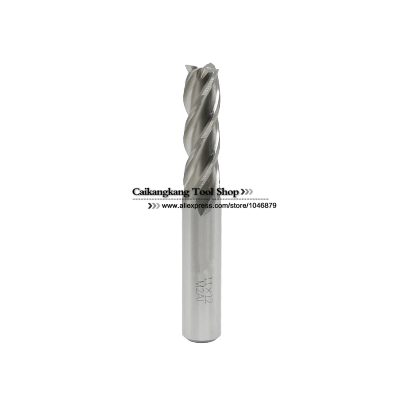 New 4 Flutes 4F11*12*35*85mm M2AI Dia 11mm End Mill Router Bit Milling Cutter Machine CNC Drill Tool Super-Hard High Speed Steel
New 4 Flutes 4F11*12*35*85mm M2AI Dia 11mm End Mill Router Bit Milling Cutter Machine CNC Drill Tool Super-Hard High Speed Steel