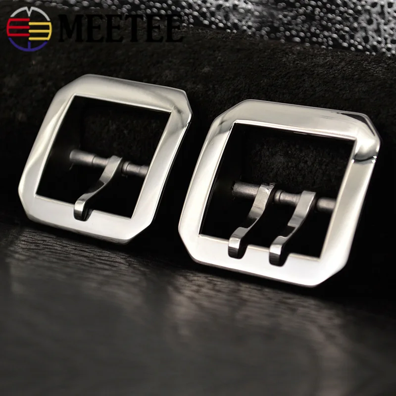 Meetee 1pc/3pcs 40mm High-grade Stainless Steel Belt Buckles Simple Men's Pin Buckles Head DIY Leather Crafts Belt Clip Decor
Meetee 1pc/3pcs 40mm High-grade Stainless Steel Belt Buckles Simple Men's Pin Buckles Head DIY Leather Crafts Belt Clip Decor