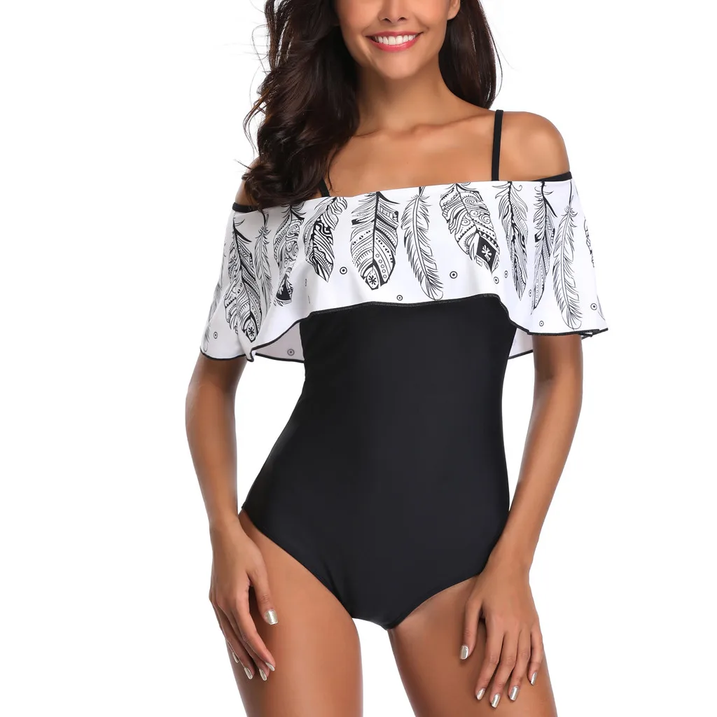 SAGACE 2019 New Sexy Off The Shoulder Solid Hollow Out Swimwear Women One Piece Swimsuit Plus Size Bathing Suit Ruffle Monokini
SAGACE 2019 New Sexy Off The Shoulder Solid Hollow Out Swimwear Women One Piece Swimsuit Plus Size Bathing Suit Ruffle Monokini