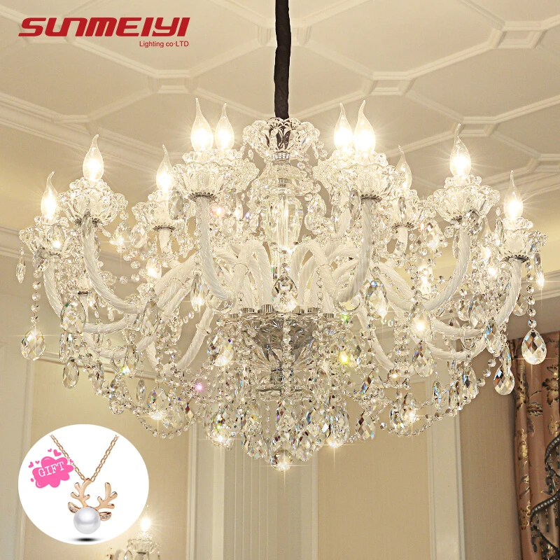 Luxury LED Crystal Chandeliers Lighting lustre cristal For Living room Bedroom Hotel lampadario led Modern Large Chandeliers
Luxury LED Crystal Chandeliers Lighting lustre cristal For Living room Bedroom Hotel lampadario led Modern Large Chandeliers