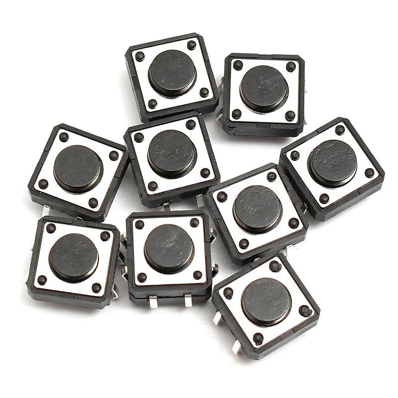 140pcs Miniature Momentary Tact Pushbutton Switch 14 Types Tactile Push Button Switches Mayitr