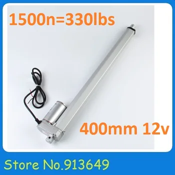 12V 400mm=16 inches stroke 1500N=150KG=330LBS load 4mm/sec speed DC micro linear actuator
12V 400mm=16 inches stroke 1500N=150KG=330LBS load 4mm/sec speed DC micro linear actuator