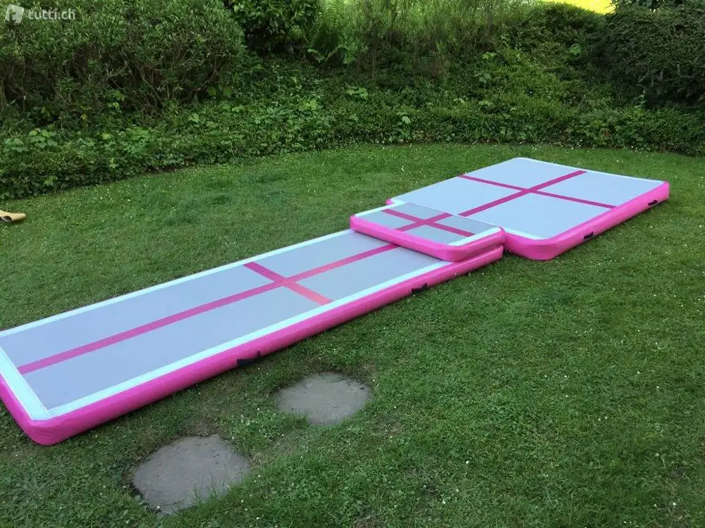 3M/4M/5M Inflatable Gym Mat With Pump Customized Color And Size Air Track/Air Floor/Tumbling Track/Bounce Mat For Gymnastics
3M/4M/5M Inflatable Gym Mat With Pump Customized Color And Size Air Track/Air Floor/Tumbling Track/Bounce Mat For Gymnastics