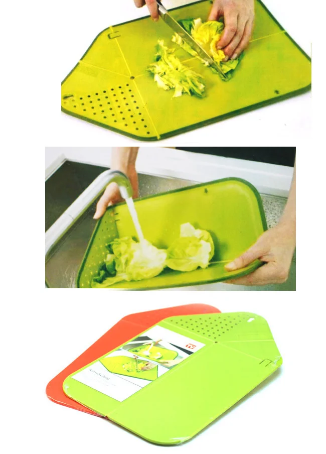 Kitchen Foldable Chopping Block Creative Non-slip Folding Cutting Board Camping Outdoor Cooking Mat Tool 16013 | Дом и сад