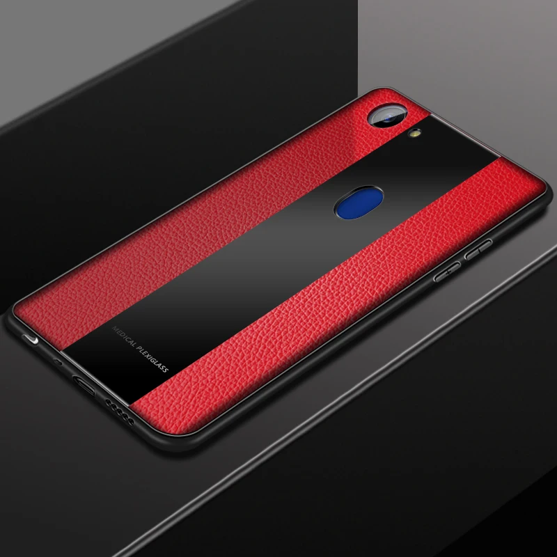 Для OPPO A7 A5 чехол роскошный кожаный деловой для A83 A77 A73 A79 F9Pro A7X R15X Find X R15 R11 R17 Pro