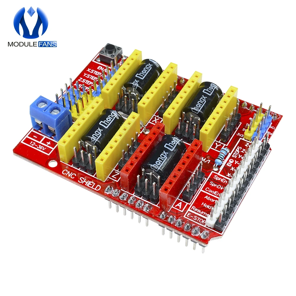 Плата расширения щит A4988 с ЧПУ для Arduino V3 гравер модуль IO порта 3D принтера|board for 3d