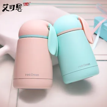 300ml children's stainless steel mug Cute cartoon rabbit ear shape student children's thermos termos mini anime thermos
300ml children's stainless steel mug Cute cartoon rabbit ear shape student children's thermos termos mini anime thermos