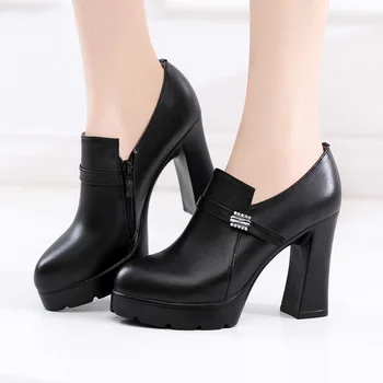 Thick with single shoes female 2018 autumn women's shoes new waterproof platform high-heeled platform professional deep-mouth
Thick with single shoes female 2018 autumn women's shoes new waterproof platform high-heeled platform professional deep-mouth