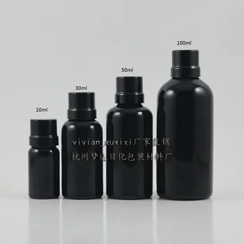 10ml shiny black Glass Essential Oil Bottle With black aluminum burglarproof screw cap. Essential Oil Container
10ml shiny black Glass Essential Oil Bottle With black aluminum burglarproof screw cap. Essential Oil Container