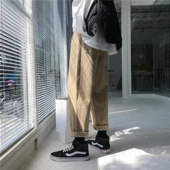 2018 Men's Cotton Casual Cargo Pants Fashion Black/khaki/green Color Trousers Harem Hip Hop Style Loose Pants Plus Size M-3XL
2018 Men's Cotton Casual Cargo Pants Fashion Black/khaki/green Color Trousers Harem Hip Hop Style Loose Pants Plus Size M-3XL