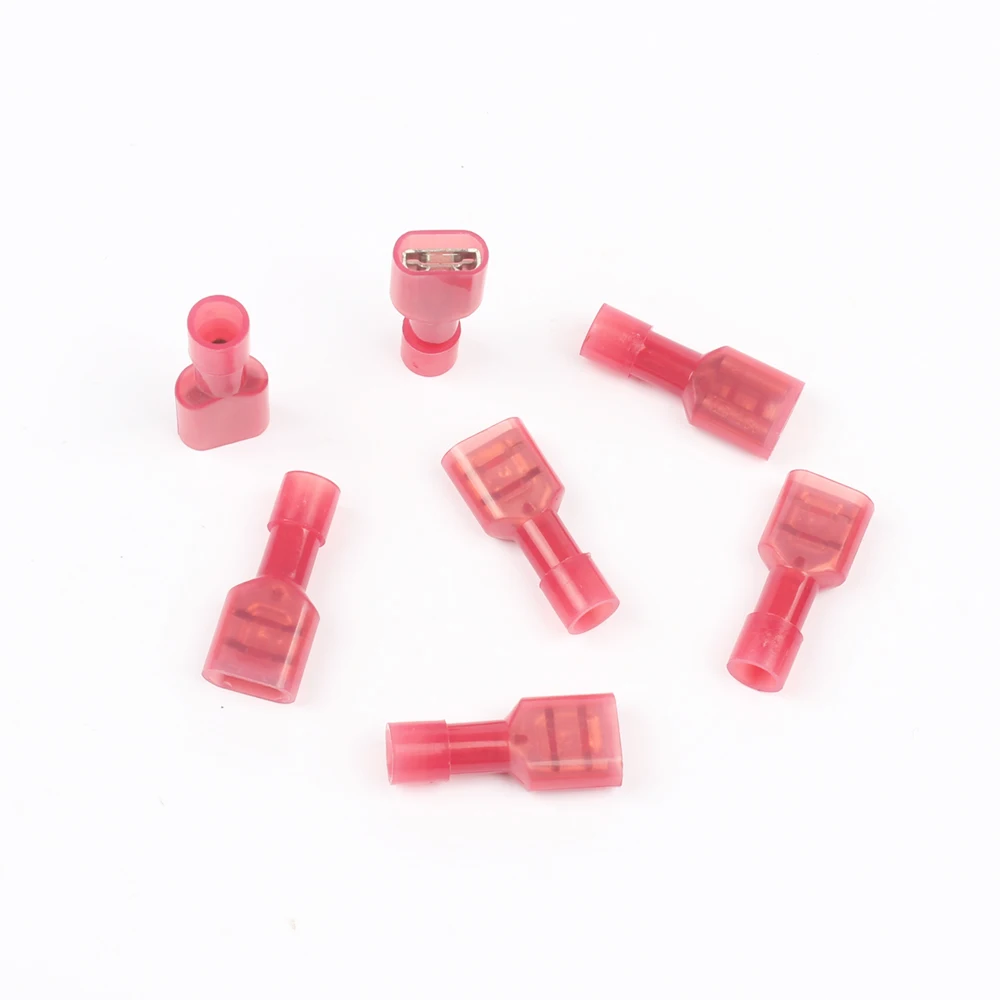 NEW FDFN1.25-250 FDFN1-250 NYLON brass Female Insulated Spade joint Cable Wire Connector 50PCS suit 0.5-1.5mm2 22-16AWG
NEW FDFN1.25-250 FDFN1-250 NYLON brass Female Insulated Spade joint Cable Wire Connector 50PCS suit 0.5-1.5mm2 22-16AWG
