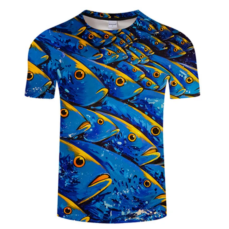 2019 new men's casual 3d printed T-shirt printed fish T-shirt hip hop T-shirt harajuku Asian size s-6xl
2019 new men's casual 3d printed T-shirt printed fish T-shirt hip hop T-shirt harajuku Asian size s-6xl