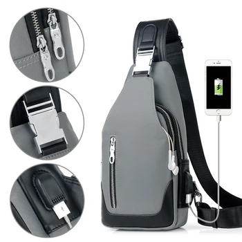 Leisure Shoulder Bags For Men Messenger Bags Waterproof Nylon Crossbody Bag Male Chest Bag
Leisure Shoulder Bags For Men Messenger Bags Waterproof Nylon Crossbody Bag Male Chest Bag