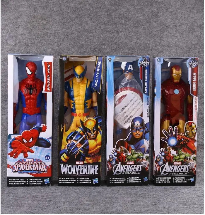 ALEN The Marvel Action AVENGERS Figure Toy Wolverine X-men Spiderman PVC Collectible Titan Hero Series Birthday gift
ALEN The Marvel Action AVENGERS Figure Toy Wolverine X-men Spiderman PVC Collectible Titan Hero Series Birthday gift