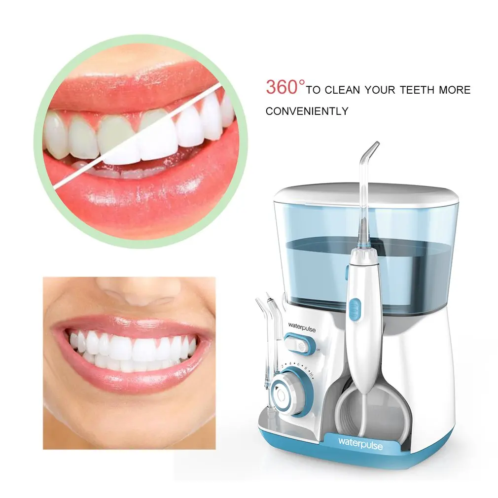 V300G 100-240V Oral Irrigator Water Jet Pick Dental Floss Teeth Flosser Hydro Set 800ML Capacity Teeth Whitening
V300G 100-240V Oral Irrigator Water Jet Pick Dental Floss Teeth Flosser Hydro Set 800ML Capacity Teeth Whitening